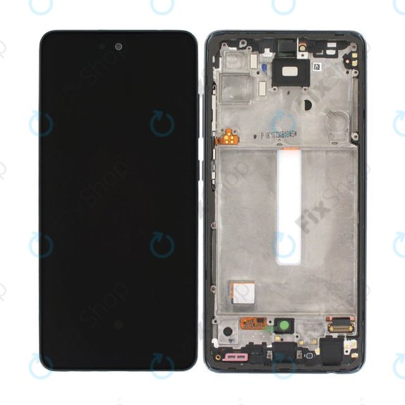 Samsung Galaxy A52 A525F, A526B - Ecran LCD + Sticlă Tactilă + Ramă (Awesome Black) - GH82-25524A GH82-25526A, GH82-25754A, GH82-25602A Genuine Service Pack
