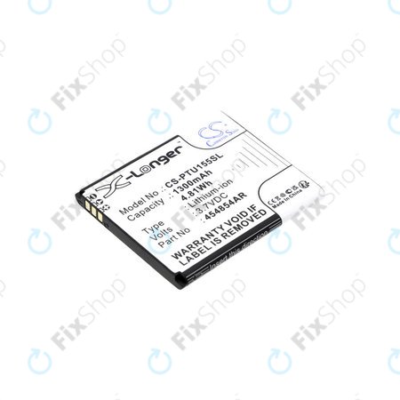 Baterie pentru Panasonic Kx-Tu150, Kx-Tu150exr, 1300mAh, Li-Ion, 3.7V, 454854AR, HQ