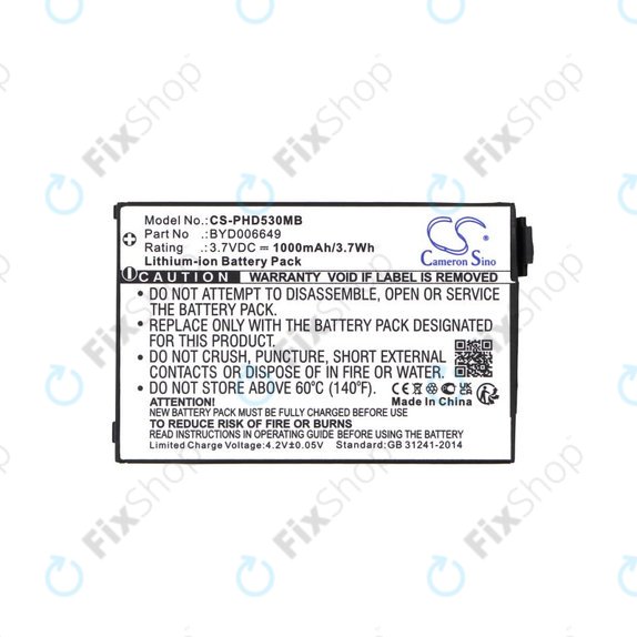 Baterie pentru Philips Avent Eco SCD535 DECT, 1000mAh, Li-Ion, 3.7V, BYD001743, HQ
