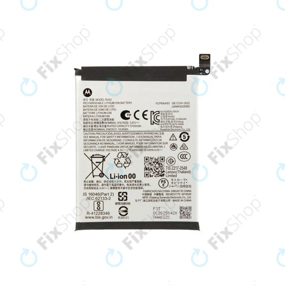 Baterie pentru Motorola Moto G86 5G, RA52, Li-Ion, SB18E51770, Genuine Service Pack