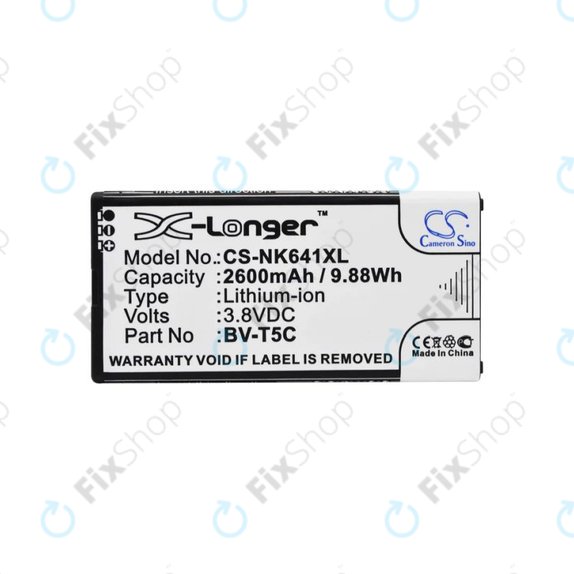 Microsoft Lumia 640 - Baterie BV-T5C 2600mAh HQ