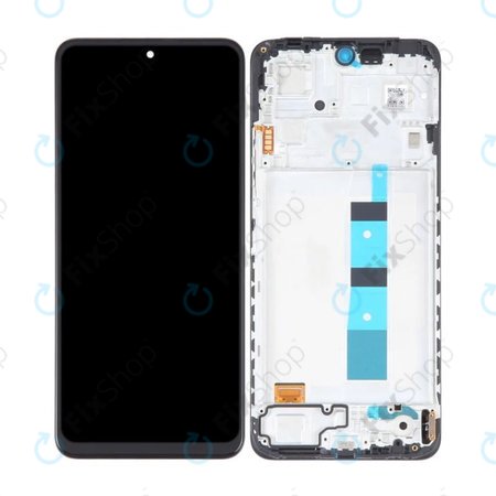 Xiaomi Redmi Note 12 - Ecran LCD + Sticlă Tactilă + Ramă (Onyx Gray) TFT