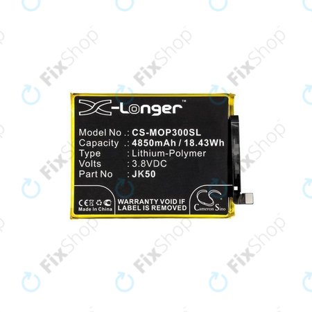 Motorola Moto G7 Power, G8 Power Lite, G9 Play, G10, G20, G30, G50, G51, E7 Plus, E7, E7i Power, E30, E40 - Baterie JK50 4850mAh HQ