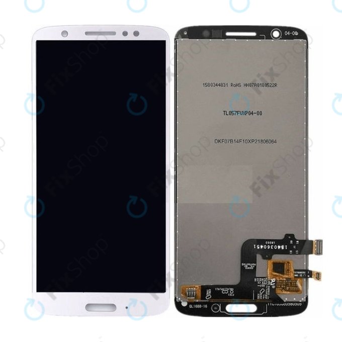 Motorola Moto G6 XT1925 - Ecran LCD + Sticlă Tactilă (Silver) TFT