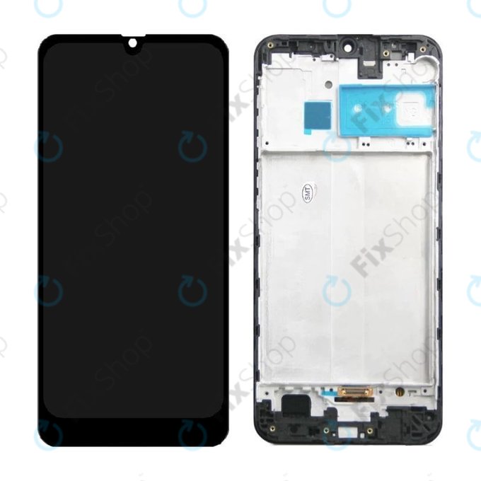 Samsung Galaxy M30s M307F - Ecran LCD + Sticlă Tactilă + Ramă (Black) TFT