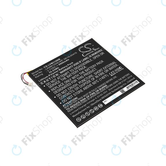 Baterie pentru Lenovo Miix 300, Miix 310, 6900mAh, Li-Pol, 3.7V, LENM1029CWP, HQ