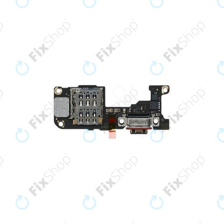 Port de încărcare cu cititor SIM și placă pentru Xiaomi 15T Pro 5G, 5600010O12U00, Genuine Service Pack