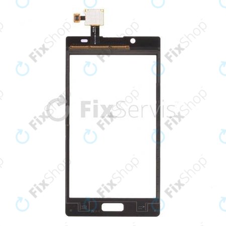 LG Optimus L7 P700 - Sticlă Tactilă (Black)