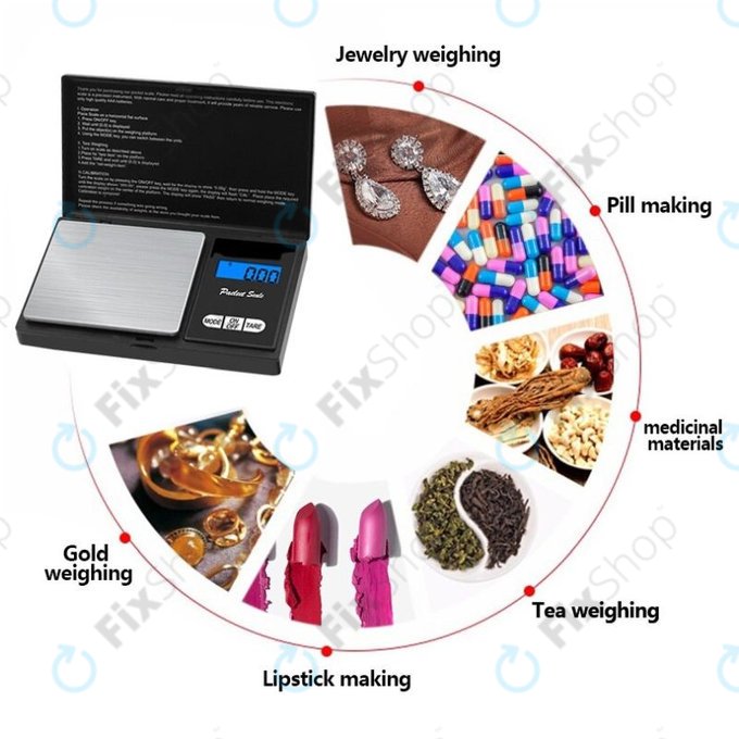 TFY MX-200 - Mini scară 200g/0.01g