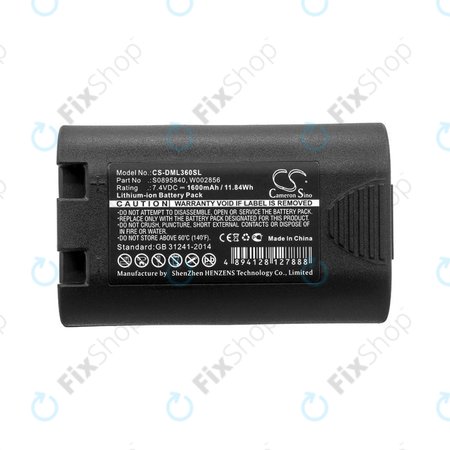 Baterie pentru Dymo Labelmanager, Rhino, 1600mAh, Li-Ion, 7.4V, S0895840, HQ