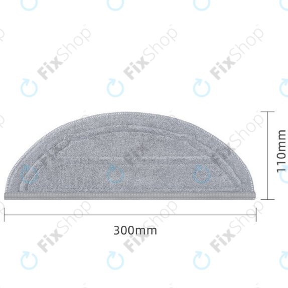Mop, 2 buc., Lavabil pentru Roborock Q10 VF, VF+, V, V+, S5, S5+