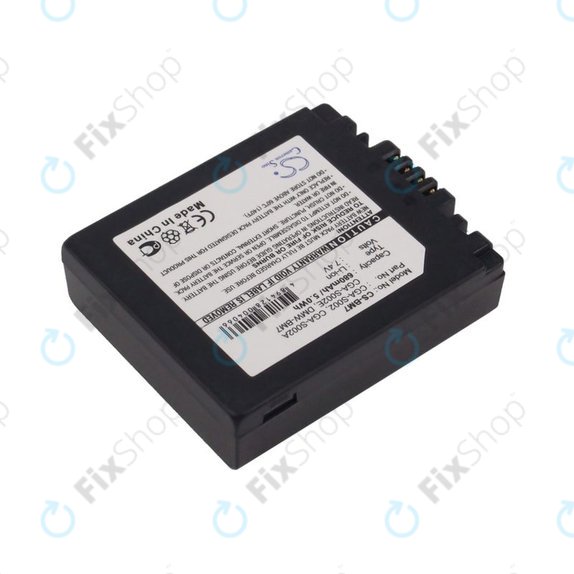 Baterie pentru Panasonic DMC-FZ10, 680mAh, Li-Ion, 7.4V, CGA-S002, HQ
