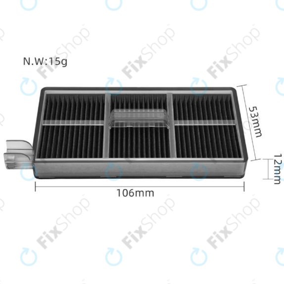 Filtru HEPA, 2 buc. pentru Dreame Aqua10 Ultra Roller