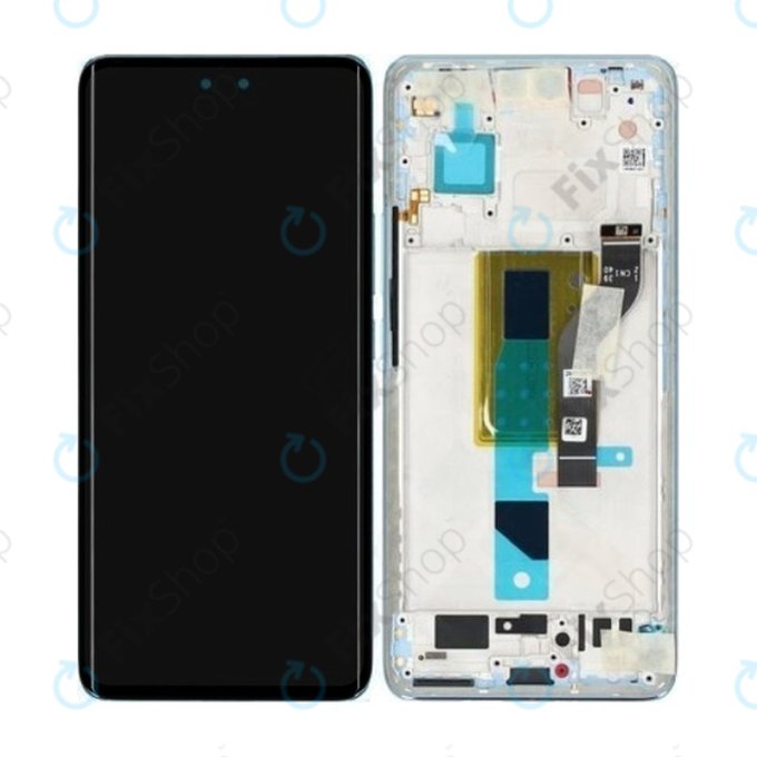 Xiaomi 13 Lite - Ecran LCD + Sticlă Tactilă + Ramă (Lite Blue) - 5600040L9S00 Genuine Service Pack