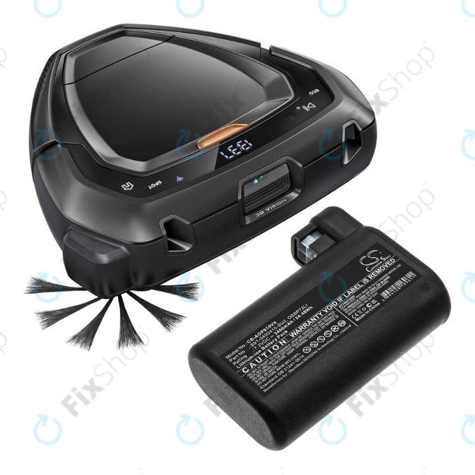 AEG RX-series, Electrolux E, P-series - Baterie S91-0400410-SU2, OSBP72LI, OSBP72LI25 Li-Ion 7.2V 3400mAh HQ