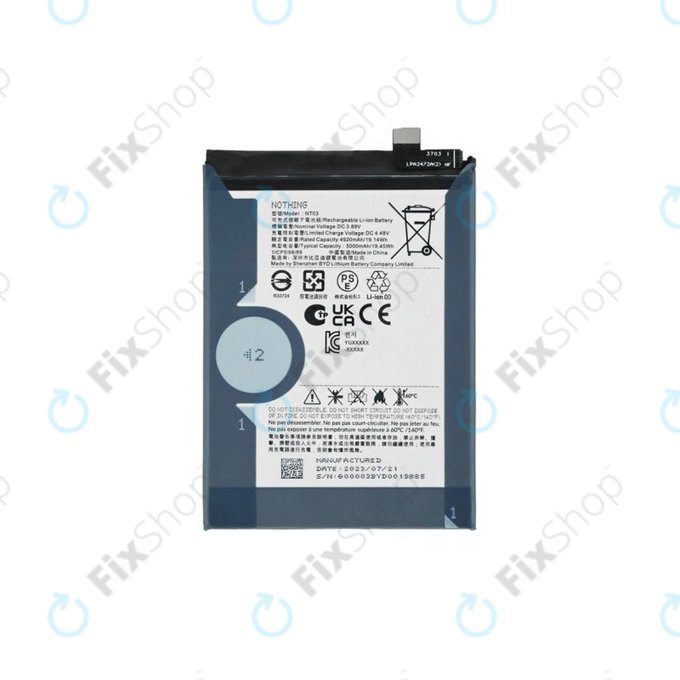 Nothing CMF Phone 1, Phone (2a) Plus - Baterie NT03 5000mAh