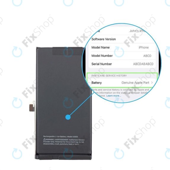 Baterie pentru iPhone 13 | 661-21991 | 3227mAh | Genuine Apple