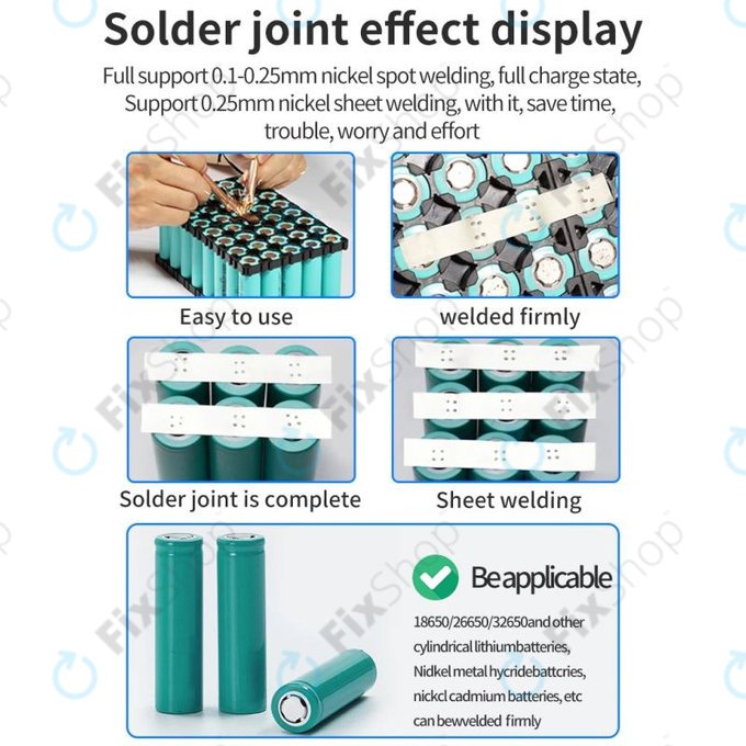 Docreate SW - Aparat Portabil de Sudura in Puncte cu Afisaj Digital (5000mAh)