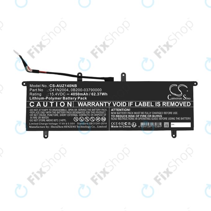 Baterie pentru Asus ZenBook DUO 14, 4050mAh, Li-Pol, 15.4V, C41N2004, HQ