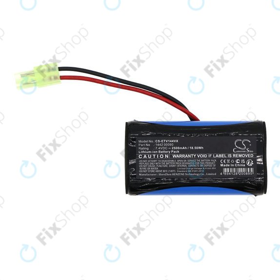 Baterie pentru ETA Verto 1442, 2500mAh, Li-Ion, 7.4V, 1442 00090, HQ