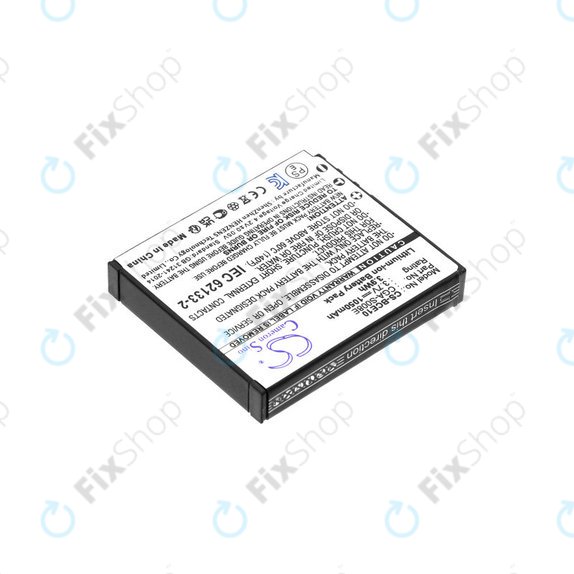 Baterie pentru Panasonic Lumix DMC, 1050mAh, Li-Ion, 3.7V, DMW-BCE10, HQ