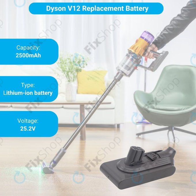 Dyson V12 - Baterie 965470-01 Li-Ion 25.2V 2500mAh
