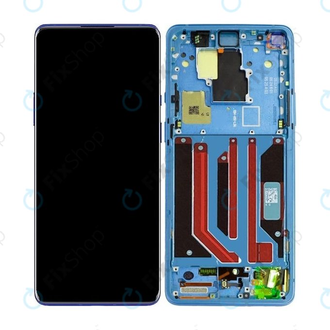 OnePlus 8 Pro - Ecran LCD + Sticlă Tactilă + Ramă (Ultramarine Blue) - 1091100169 Genuine Service Pack
