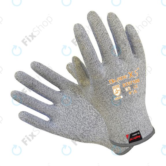 Safety-INXS - Mănuși Rezistente la Tăiere - Model ST57100 (Mărimea L)
