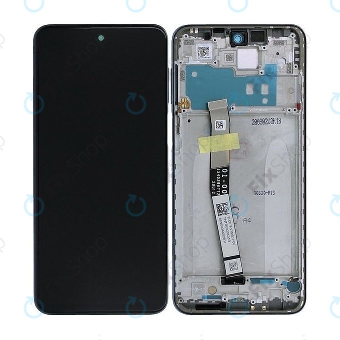 Xiaomi Redmi Note 9S - Ecran LCD + Sticlă Tactilă + Ramă (Interstellar Grey) - 560004J6A100 Genuine Service Pack