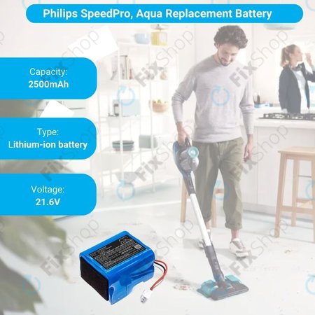 Philips SpeedPro, SpeedPro Aqua - Baterie INR18650C25 Li-Ion 21.6V 2500mAh HQ