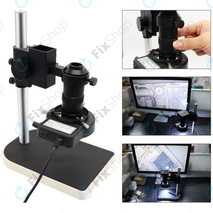 Microscop FX595 - Cameră VGA, HDMI