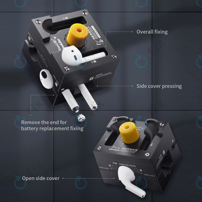 QianLi - Instrument de fixare, reparație și demontare (AirPods 1/2/Pro)