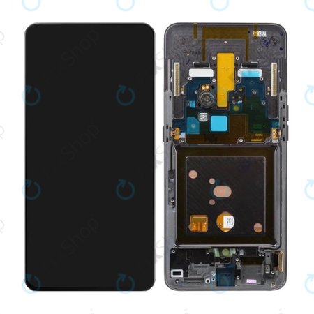Samsung Galaxy A80 A805F - Ecran LCD + Sticlă Tactilă + Ramă OLED