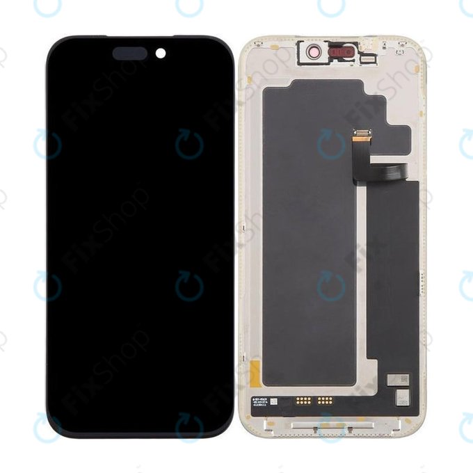 Ecran Soft OLED 120Hz pentru iPhone 17 Pro Max, Sticlă tactilă cu ramă, FixPremium PRO