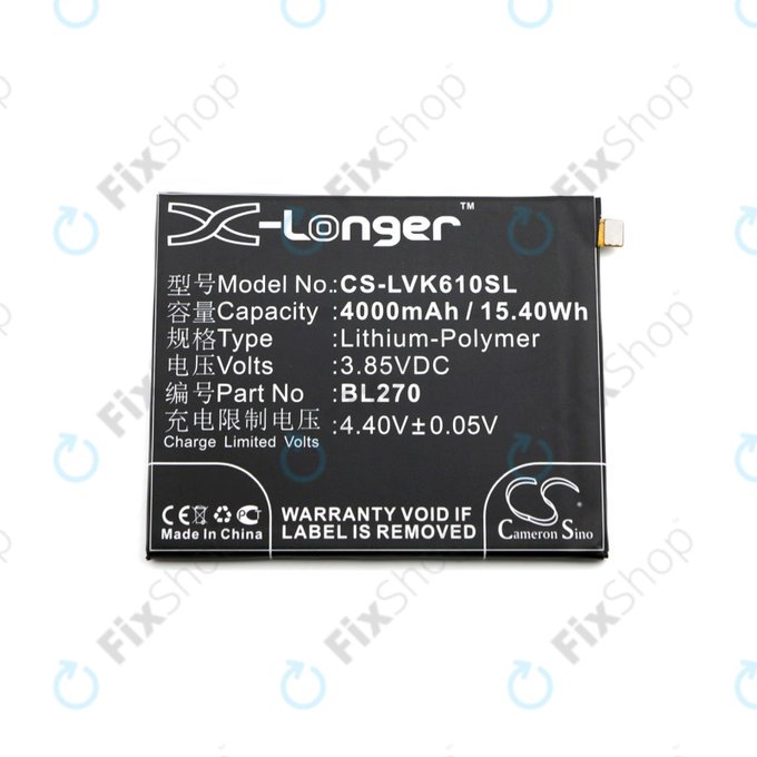 Motorola Moto G6 Play XT1922, E5 XT1944 - Baterie BL270 4000mAh HQ