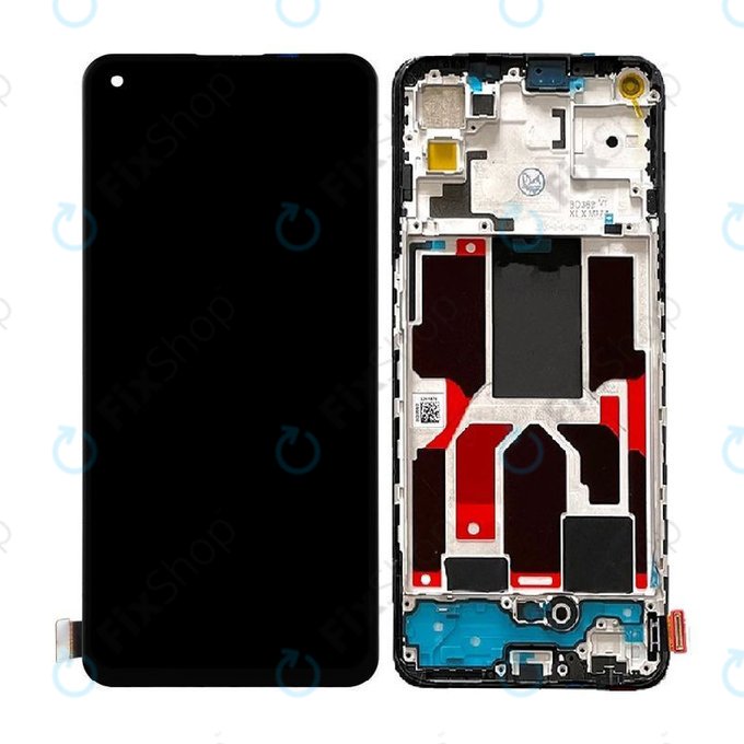 OnePlus Nord CE 5G - Ecran LCD + Sticlă Tactilă + Ramă OLED