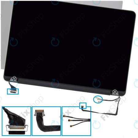 Apple MacBook Pro 13" A1502 (Late 2013 - Mid 2014) - Ecran LCD + Sticlă Frontală + Carcasă Spate Refurbished