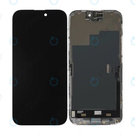 Ecran Soft OLED pentru iPhone 16 Plus - Sticlă Tactilă + Ramă, DIAGNOSTIC
