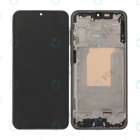 Samsung Galaxy A26 A266E - Ecran LCD + Sticlă Tactilă + Ramă (Black) TFT