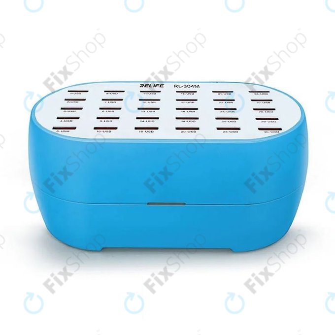 Relife RL-304M - Stație de încărcare inteligentă a serviciilor - 30x USB / 160W