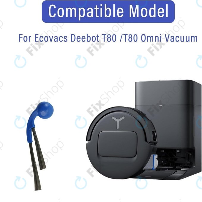 Perie laterală, 2 buc. pentru Ecovacs Deebot T80 Omni, T80
