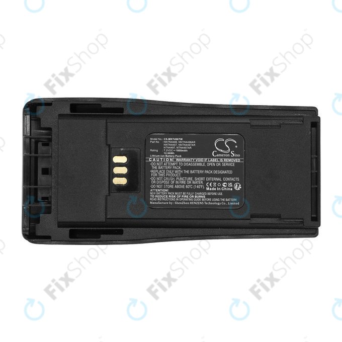 Baterie pentru Motorola CP140, 150, 160, 200, DP1400, GP3188, 1800mAh, Li-Ion, 7.2V, NNTN4496, HQ