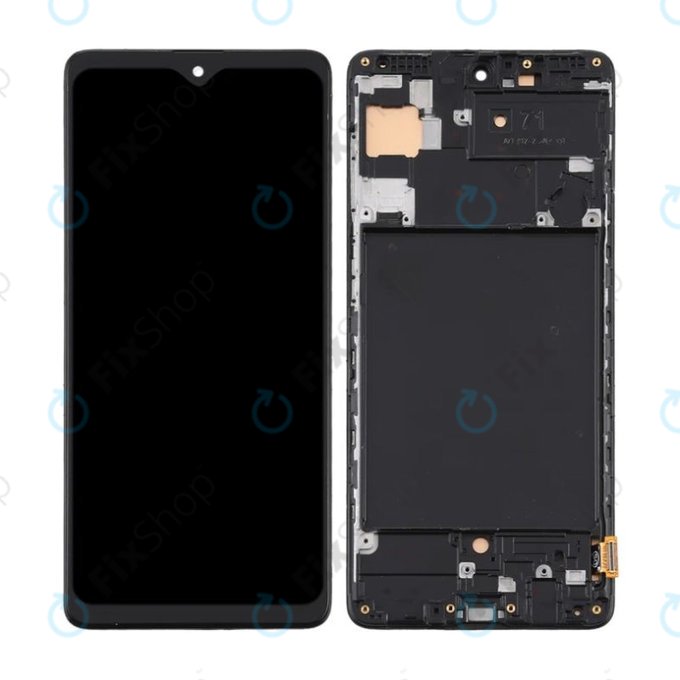 Samsung Galaxy A71 A715F - Ecran LCD + Sticlă Tactilă + Ramă TFT