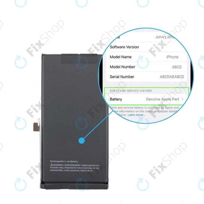 Baterie pentru iPhone 16 | 661-44796 | 3561mAh | Genuine Apple