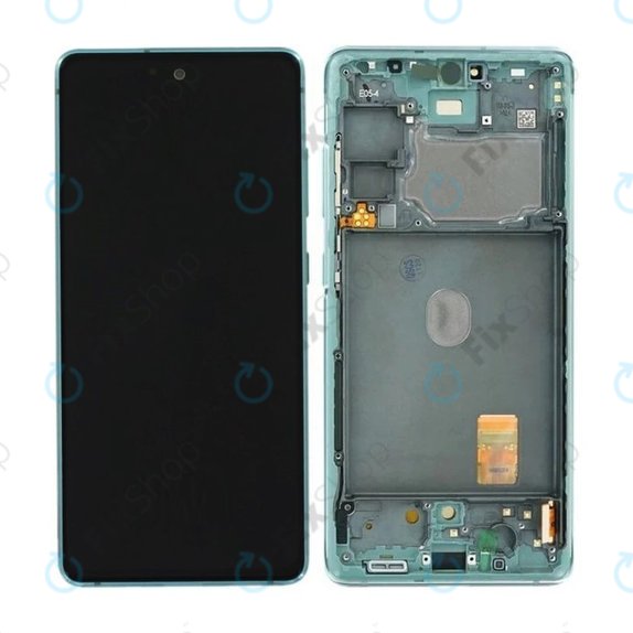 Samsung Galaxy S20 FE G780F - Ecran LCD + Sticlă Tactilă + Ramă (Cloud Mint) - GH82-24220D, GH82-31328D, GH82-31329D, GH82-24219D Genuine Service Pack