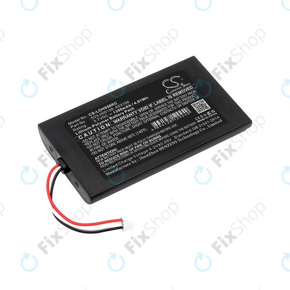 Baterie pentru Logitech Harmony 9, 1300mAh, Li-Pol, 3.7V, 533-000128, HQ