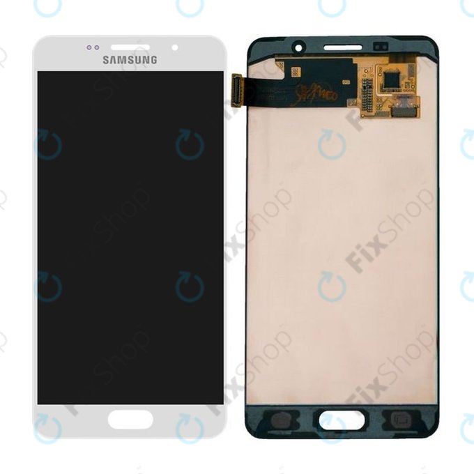 Samsung Galaxy A5 A510F (2016) - Ecran LCD + Sticlă Tactilă (White) - GH97-18250A Genuine Service Pack