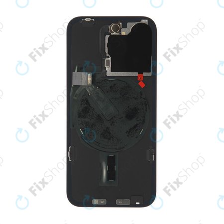 Sticlă Carcasă Spate pentru iPhone 15 Pro | Black Titanium | 661-35700 | Genuine Apple