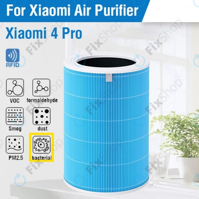 Xiaomi Mi Mijia Air Purifier 4 Pro - Filtru HEPA (Antibacterian) (Albastru)