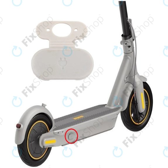 Ninebot Segway Max G30 - Capac din Silicon pentru Conectorul de Încărcare